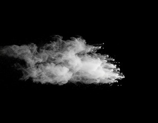 Obraz premium smoke on black background