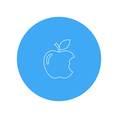 Whole Apple Fruit Icon