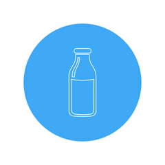 Glass Milk Bottle Icon