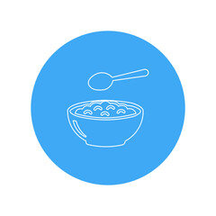 Soup or Cereal Bowl Icon