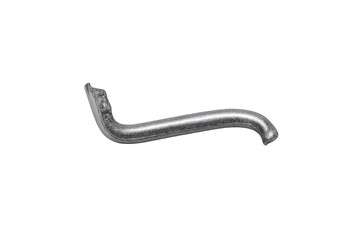 Metal wrench key tool isolated on transparent background