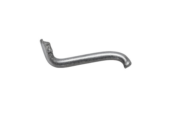 Metal wrench key tool isolated on transparent background