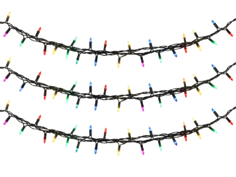 Festive Rainbow String Lights – Colorful Holiday Glow in Classic Design
- Powered by Adobe
