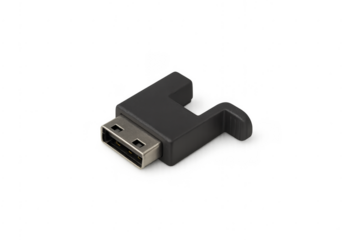 Usb male to female right angle adapter