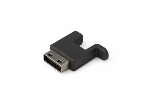 Usb male to female right angle adapter