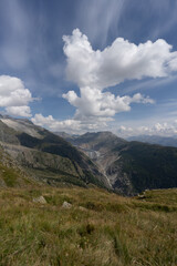 Obraz premium Aletschgletscher im Wallis