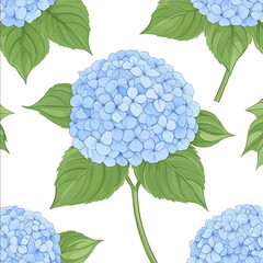  Seamless Watercolor Pattern Blue