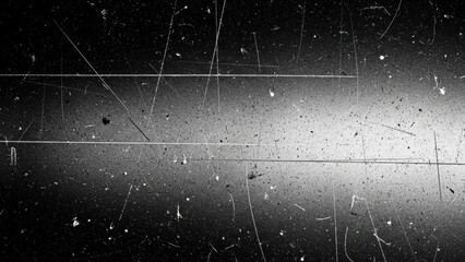 Vintage Black and White Scratched Film Texture