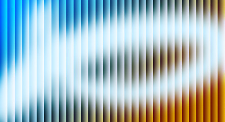 Abstract blue and orange vertical stripes gradient modern design