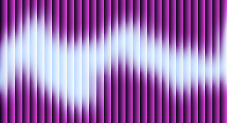 Abstract vertical stripes with vibrant purple and glowing blue