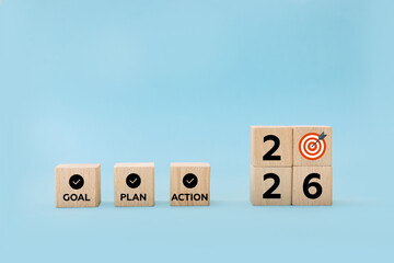 Happy new year 2026. 2026 goal planning, competition, vision and start up