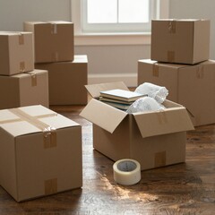 Moving Day Boxes
