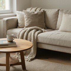 Scandi Living Room Sofa