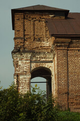 abandoned Boris and Gleb temple