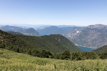 View of lake from Monte Tremezzo
