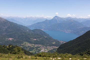 View of lake from Monte Tremezzo
