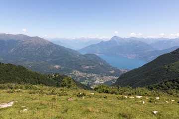 View of lake from Monte Tremezzo
