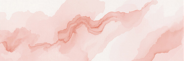 Fototapeta premium Abstract Watercolor Texture in Soft Pink Tones