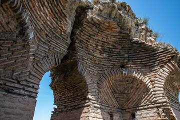 Iznik Castle gate, walls and water channel in T&uuml;rkiye 2025 