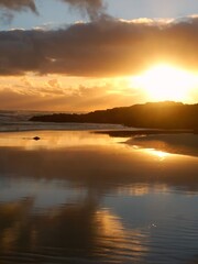 Fototapeta premium Sunset in Warrnambool Australia