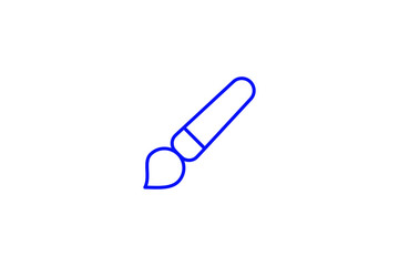 Isolated  pencil illustration in line style design. Vector illustration.
