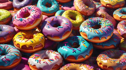 Bright donuts	