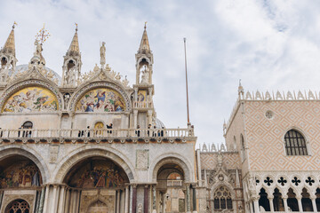 Saint Mark's Basilica and Doge's Palace in Venice