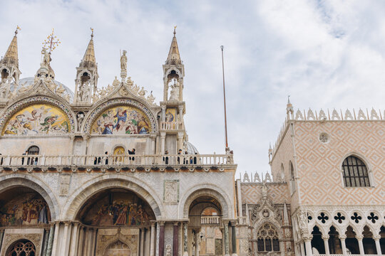 Saint Mark's Basilica and Doge's Palace in Venice