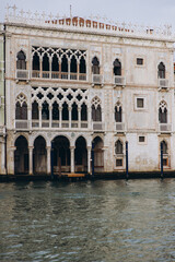 Naklejka premium Ca' d'Oro palace on Grand Canal Venice