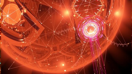 Futuristic Digital Network Design