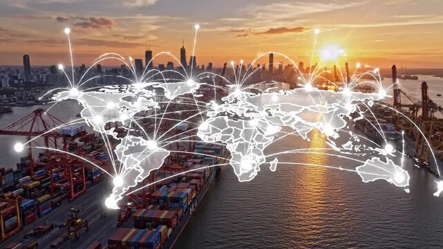 Global Trade and Logistics A Connected World of Shipping and Transportation