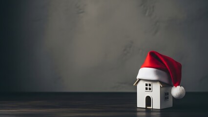 Celebrate the holidays with a cozy home, perfect for festive real estate marketing and holiday promotions