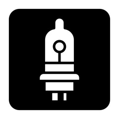 Machine of car vector, clip art, and symbol. Flat design of machine concept and simple design