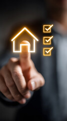 Interaction num&eacute;rique pour v&eacute;rifier les &eacute;l&eacute;ments d'une maison pendant une inspection immobili&egrave;re