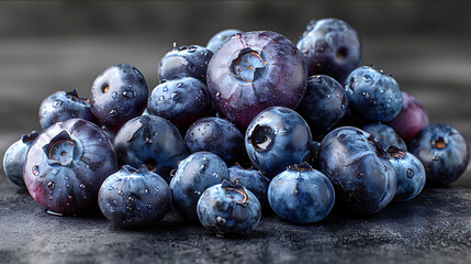 Blueberry Blueberries Bilberry Bilberries many angles and view side top front sliced halved bunch cut isolated on transparent background cutout PNG file Mockup tem
