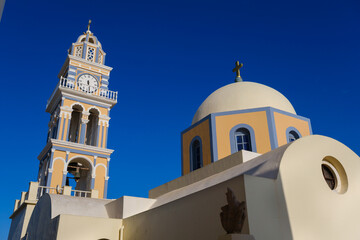Holy Cathedral of Saint John the Baptist in Santorini