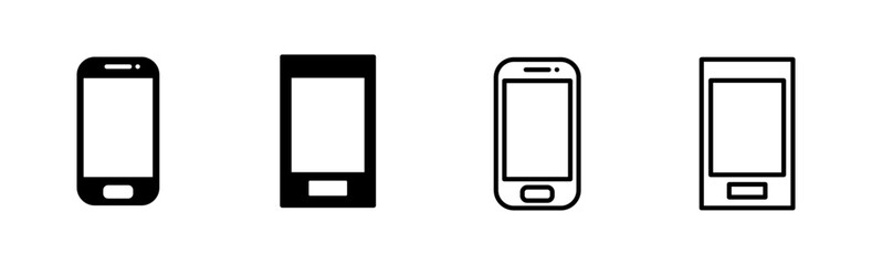 Phone icon set. Call icon vector. telephone symbol