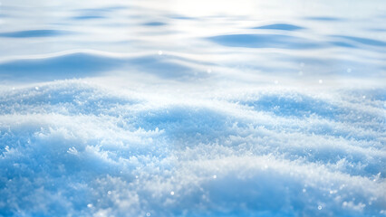 Obraz premium Cool Winter Blue Christmas Background