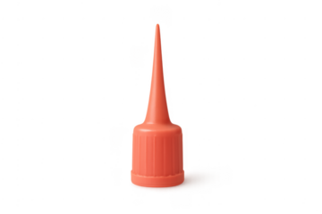 Orange plastic glue bottle tip nozzle cap