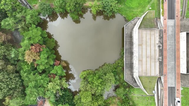 Aviation video of Dongguk University in Gyeongju