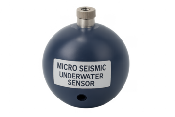 Micro seismic underwater sensor device for oceanographic research