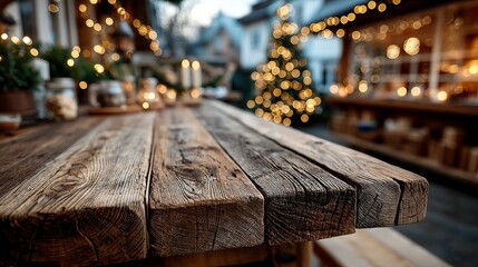 Rustic wooden table with natural textured surface showcasing handcrafted craftsmanship, durable design, warm tones, vintage aesthetic, and versatile interior decor appeal