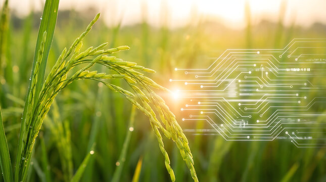 Modern farming using technology for sustainable agriculture and food production