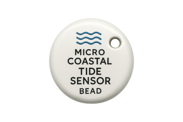 Micro coastal tide sensor bead monitoring ocean waves