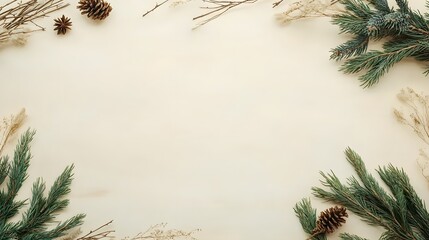 Nature backdrop for beauty branding