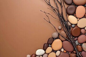 Nature scene for beauty branding