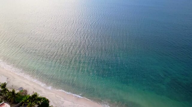 Aerial View of Careyeros Beach in Punta de Mita Mexico #2