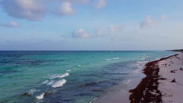 Playa del Carmen, PlayaCar Beach, Caribe Mexico Yucatan Riviera Maya Turismo 