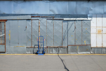 Industrial construction site