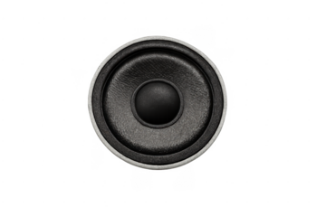 Speaker woofer driver producing acoustic sound waves